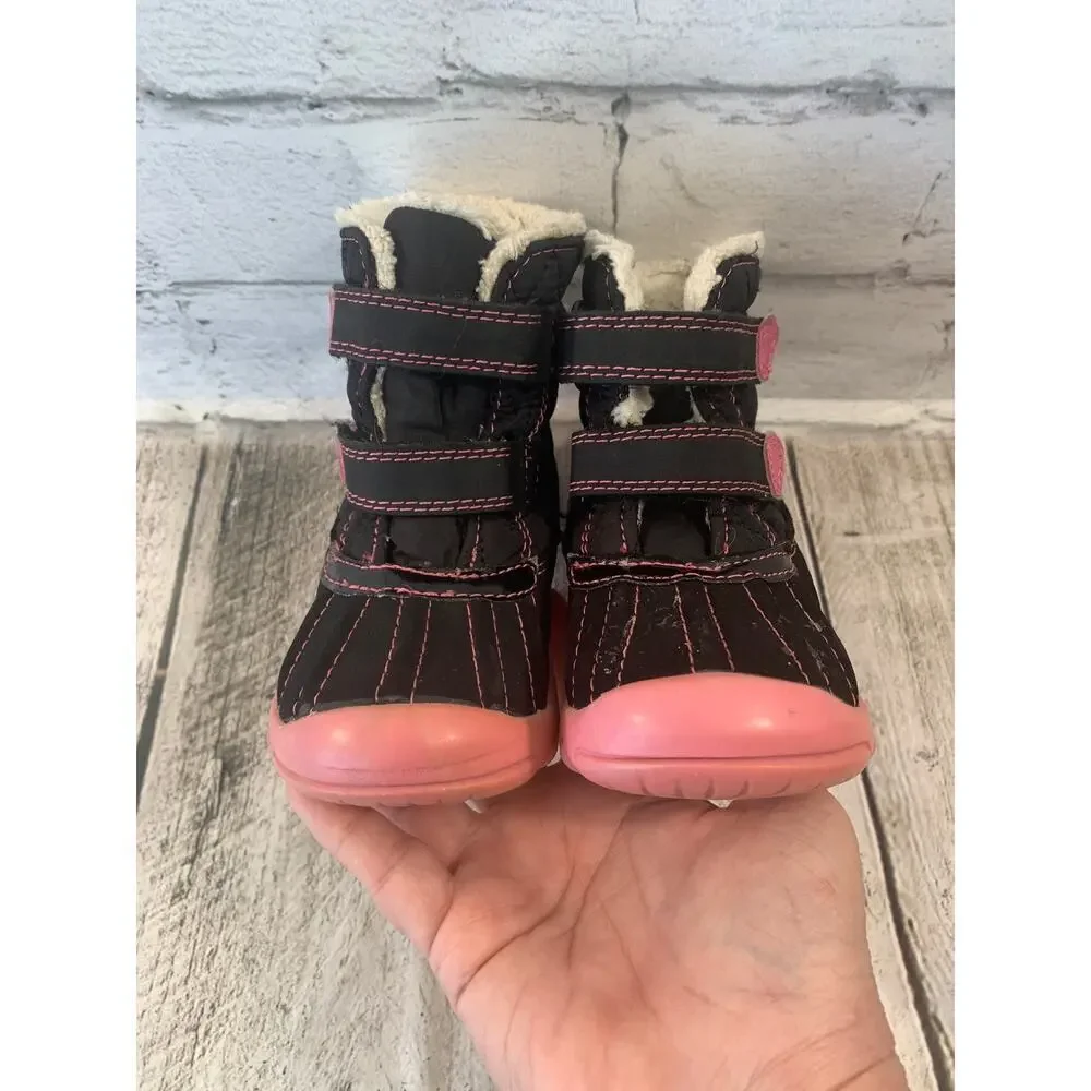 CARTER’S Girl’s Child O Mine Snow/Rain/Winter Boots / Size: 8